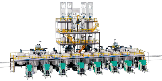 亿富立式砂磨机在光刻胶行业中的应用
